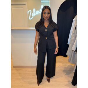 Pantalon noir fluide