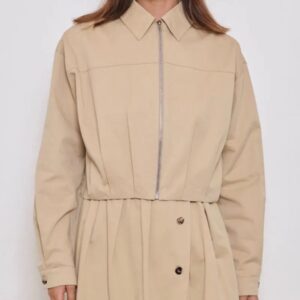 Veste trench beige