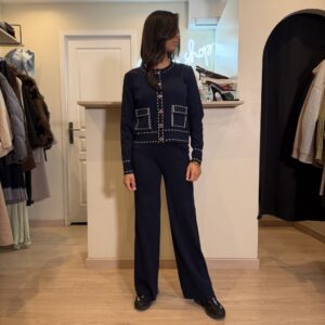 Ensemble Sarah bleu marine