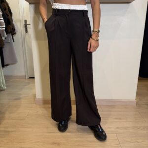 Pantalon Elisa Marron