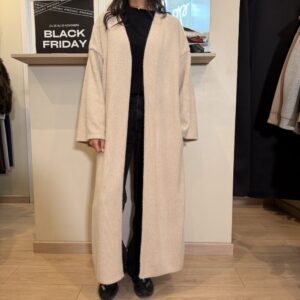 Gilet long Hanna Beige