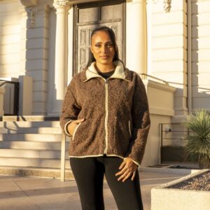 Veste inspi chocolat