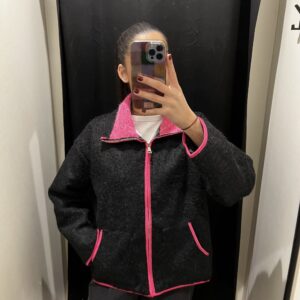 Veste inspi z noir rose