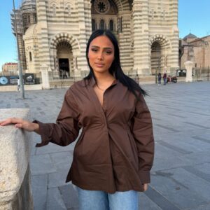 CHEMISE IRINA MARRON