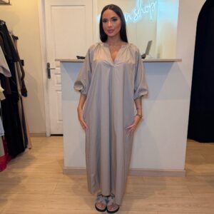 ROBE AMANDA TAUPE
