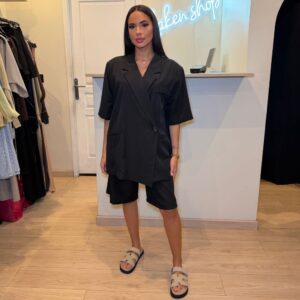 ENSEMBLE BERMUDA NOIR