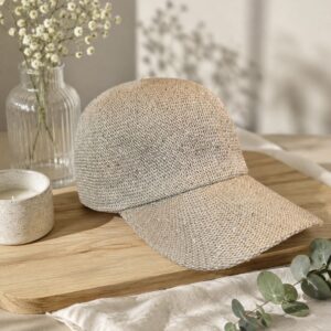 CASQUETTE PAILETTE DORÉ