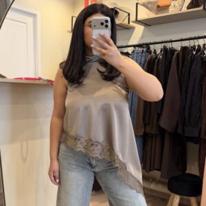 TOP SANDRA TAUPE
