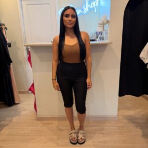 PANTALON CAPRI NOIR