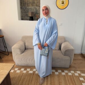 ROBE NOUR BLEU