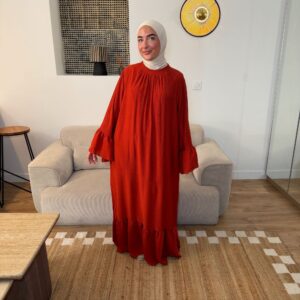ROBE NORA ORANGE