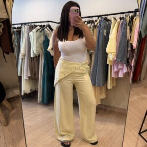 PANTALON INDIEN JAUNE