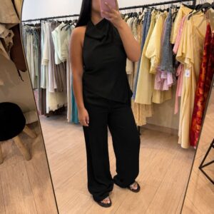 ENSEMBLE SATIN NOIR
