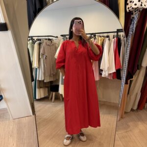ROBE AMANDA ROUGE